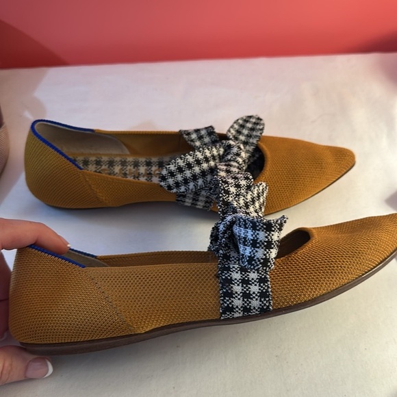 Rothy’s The Mary Jane in Golden Gingham size 7 - Picture 2 of 6
